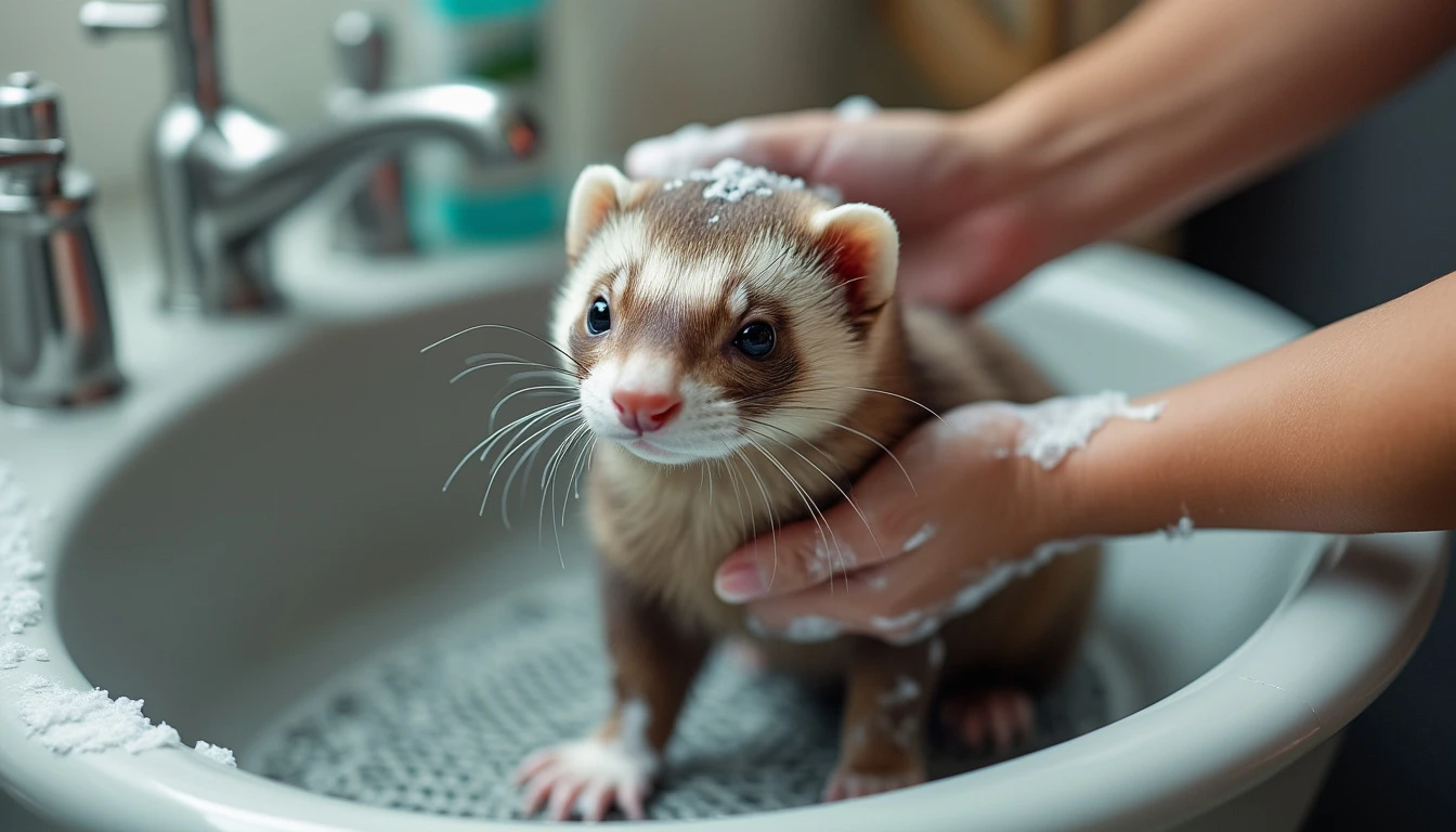 How to Bathe a Ferret Without Stress