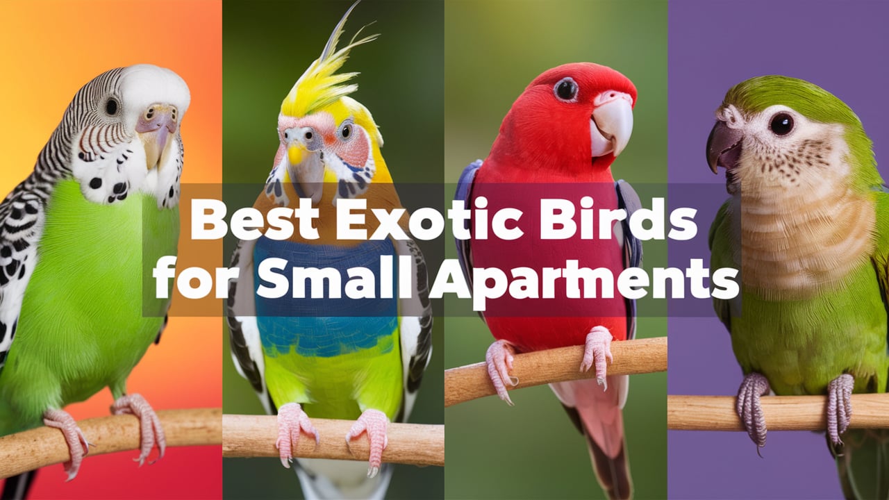 The Best Exotic Birds for Small Apartments