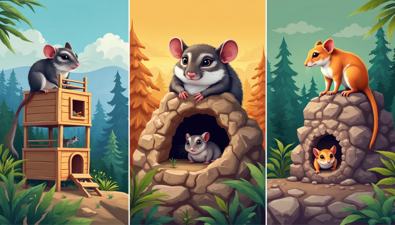 Best Habitats for Exotic Rodents